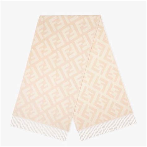 pink fendi scarf